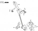 Bosch 3 600 H78 D08 Art 30 Combitrim Lawn Edge Trimmer 230 V / Eu Spare Parts